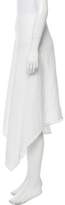 Thumbnail for your product : Stella McCartney Linen-Blend Asymmetrical Skirt
