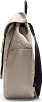 Thumbnail for your product : Alexander McQueen Heather Grey Skull Print Backpack