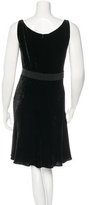 Thumbnail for your product : Moschino Velvet Embellished Dress
