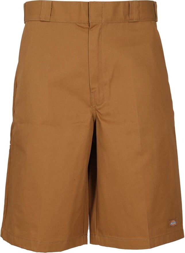 Dickies Logo-Patch Knee-Length Bermuda Shorts