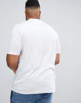 Thumbnail for your product : Tommy Hilfiger Big & Tall NYC logo print t-shirt in white