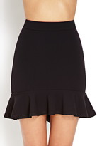 Thumbnail for your product : Forever 21 Woven Ruffled Skirt