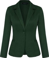 Thumbnail for your product : MINTLIMIT Lapel Suit for Women Shawl Collar Blazer Long Sleeve Loose