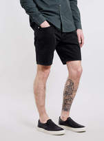 Thumbnail for your product : Topman Black Denim Shorts