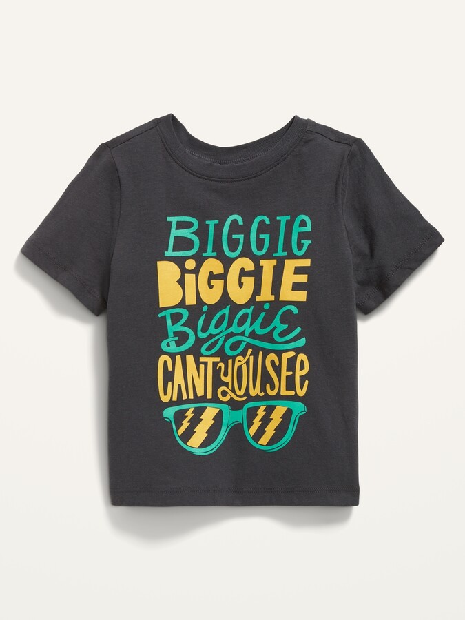 Old Navy Notorious B.I.G. "Biggie Biggie Biggie Can't You See" Unisex  Graphic T-Shirt for Toddler - ShopStyle Boys' Tees