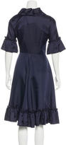 Thumbnail for your product : J.W.Anderson Ruffle-Trimmed A-Line Dress