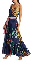 Thumbnail for your product : Carolina K. Julia Floral Maxi Dress
