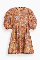 Thumbnail for your product : Zimmermann Concert Paisley Day Mini Dress in Patchwork Paisley