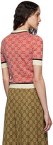 Thumbnail for your product : Gucci Red Knit GG Sweater
