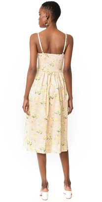 Rebecca Taylor Sleeveless Firefly Floral Dress
