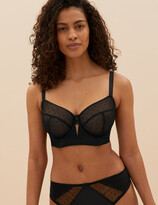 Thumbnail for your product : Marks and Spencer Spot Embroidery Non Padded Balcony Bra F-H