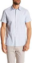 Thumbnail for your product : Kenneth Cole New York Abstract Chevron Short Sleeve Regular Fit Shirt