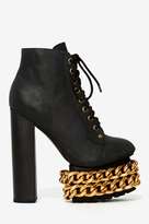 Thumbnail for your product : Jeffrey Campbell Lita Chain Leather Boot