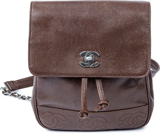 Chanel Brown Suede Mademoiselle Lock Reissue Flap Bag