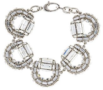 Gucci Crystal Horsebit Motif Bracelet