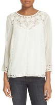Thumbnail for your product : Joie Women's 'Gaiane' Eyelet Embroidered Top