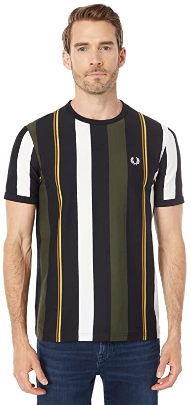 Fred Perry Vertical T-Shirt - ShopStyle