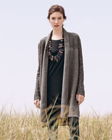 Thumbnail for your product : Eileen Fisher Shawl-Collar Long Cardigan