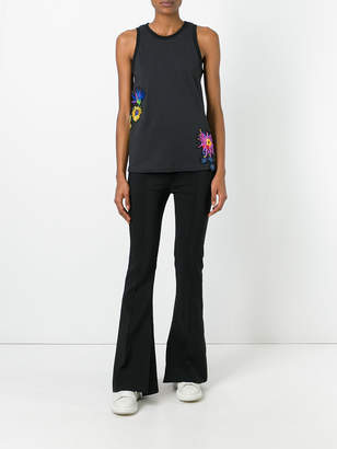 3.1 Phillip Lim floral embroidered tank top