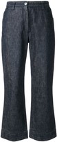 Thumbnail for your product : Chanel Pre Owned 1999 Flared Cropped Jeans