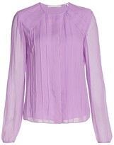 Thumbnail for your product : Jason Wu Collection Crinkle Silk Blouse