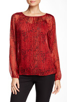 Thumbnail for your product : Ella Moss Silk Blend Printed Blouse