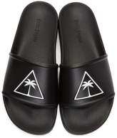 Thumbnail for your product : Palm Angels Black Palma Pool Slides