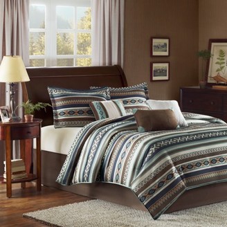Home Essence Beau 7-Piece Micro Herringbone Bedding Comforter Set