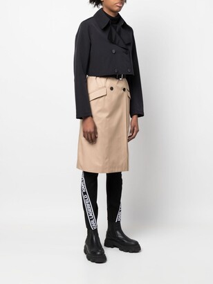 Karl Lagerfeld Paris Transformer trench coat