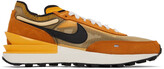 Thumbnail for your product : Nike Orange & Black Waffle One SE Sneakers
