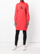 Thumbnail for your product : Calvin Klein Jeans logo sweater dress