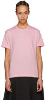 Comme des Garçons Shirt - T-shirt à logo en jersey rose