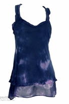 Thumbnail for your product : Gypsy 05 Silk Double Tank in Black