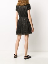 Thumbnail for your product : Ermanno Ermanno Sequin-Embellished Mesh Mini Dress