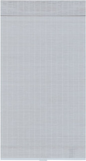 Home Basics Bria Cordless Bamboo Semi-Sheer White Roman Shade