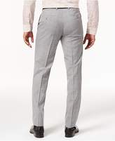 Thumbnail for your product : Bar III Men's Slim-Fit Light Gray Plaid Suit Pants, Created for Macy's