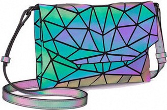 Waist Bag Women Hotone Luminous Geometric Purse And Handbag