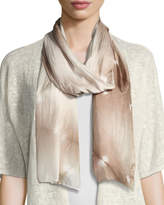 Thumbnail for your product : Eileen Fisher Convergence Shibori Silk Scarf