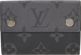 Pre-owned Louis Vuitton Discovery Compact Walle T ,Grey