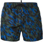 Thumbnail for your product : DSQUARED2 camouflage print swim shorts
