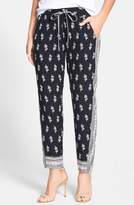 Thumbnail for your product : Lucky Brand Drawstring Print Pants