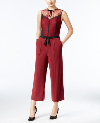 GUESS Rudy Cropped Wide-Leg Jumpsuit