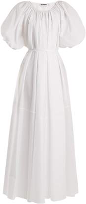Jil Sander Equality tie-waist cotton dress