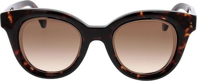 Loewe Oval Frame Sunglasses
