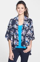 Thumbnail for your product : Mimichica Mimi Chica Print High/Low Jacket (Juniors)