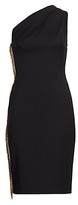 Thumbnail for your product : HANEY Mila Embellished One-Shoulder Dress