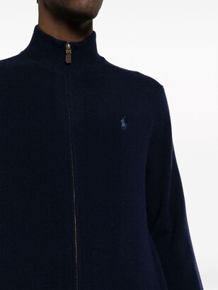 Polo Ralph Lauren Polo Pony-embroidered wool cardigan