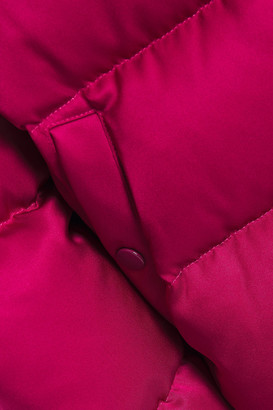 Alexander McQueen Quilted Silk-blend Twill Jacket