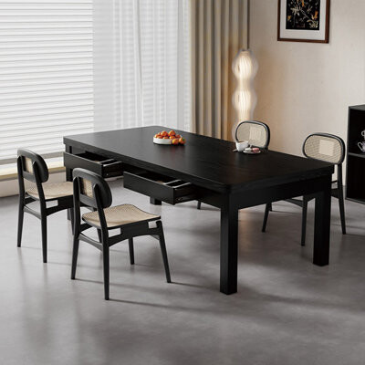 Waagy Solid wood multifunctional table set