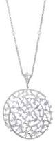 Thumbnail for your product : Adriana Orsini Azure Clear Crystal Pendant Long Necklace